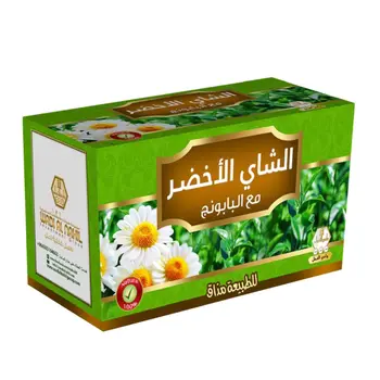 Wadi Alnahil Green Tea with Chamomile 30x2g