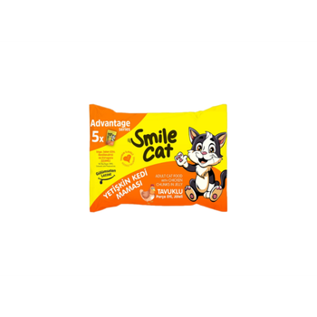 Smile Cat Chicken Wet Food for Adult Cats 5x85g
