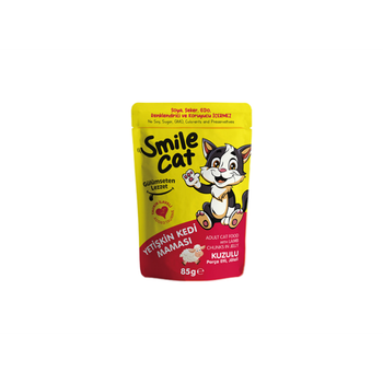 Smile Cat Lamb Wet Food for Adult Cats 85g
