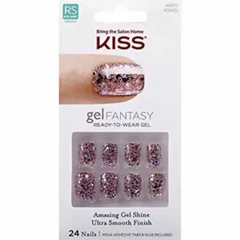 KISS gelFANTASY Faux Real Nails 24 Pieces