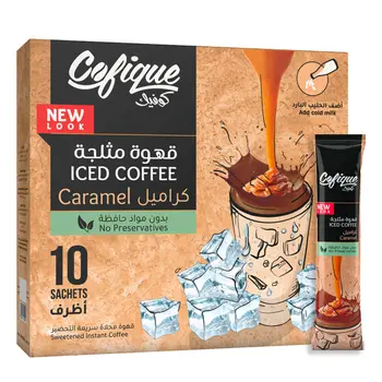 Cofique Caramel Iced Coffee 10x24g
