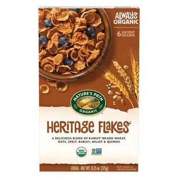 Nature's Path Organic Heritage Flakes Cereal 375g