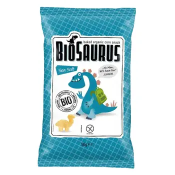 Mclloyd's Biosaurus Sea Salt Corn Snacks 50g