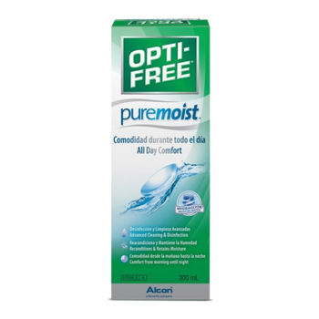 أوبتيفري محلول عدسات بيور مويست متعدد الاستخدامات 300مل