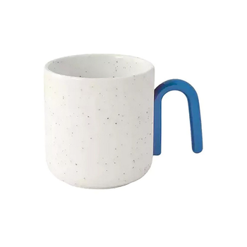 EASY LIFE White-Blue Porcelain Coffee Mug 350ml