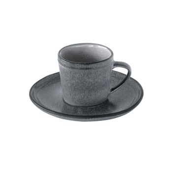 EASY LIFE Essential Dark Grey Ceramic Coffee Cup 100ml