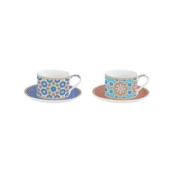 EASY LIFE Modern Marrakech Cup & Saucer Set 240ml