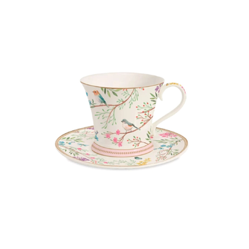 EASY LIFE Birds Melody Porcelain Tea Cup 200ml