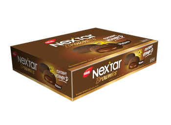 نكستار براونيز كوكيز 12×34جرام