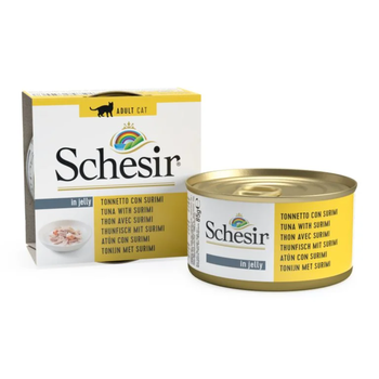 Schesir Chicken Fillets Cat Food in Jelly 85g
