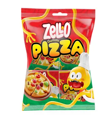Zello Gummy Pizza Bag 80 g