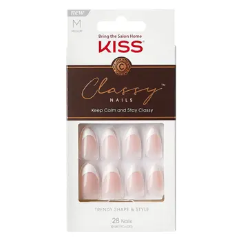 كيس أظافر صناعية 89125 CS04 كلاسي داشينج وسط، 28 قطعة