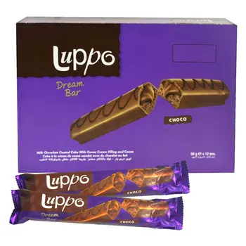 Luppo Dream Bar Chocolate Cake Bars 12x50g