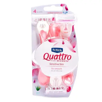 Schick Quattro Razors for Women 3 Pieces