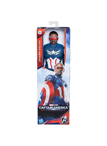 Hasbro Titan Hero Captain America Action Figure 12 Inch