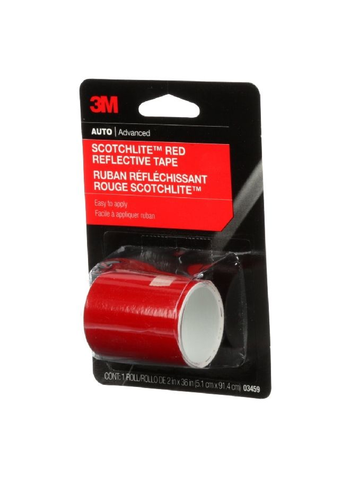 3M Scotchlite Red Reflective Tape 5.1x91.4cm