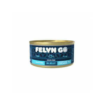 فلاين جو طعام رطب للكتن بالتونة في الجيلي 75جرام