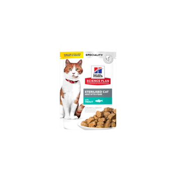 Hills Science Plan Trout Wet Cat Food 85g