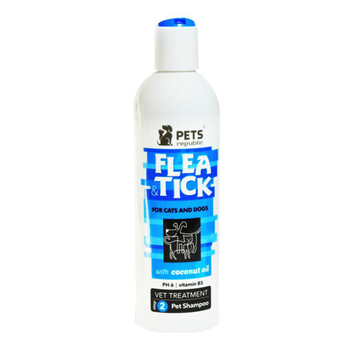 Pets Republic Flea & Tick Shampoo for Pets 500ml