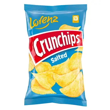 لورنز كرانش شيبس بالملح 150جرام