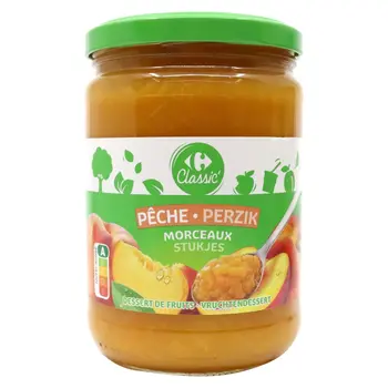 Carrefour Classic Peach Compote 580g