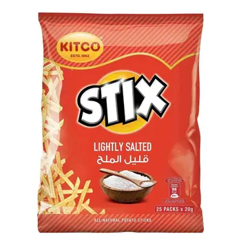 Kitco Stix Lightly Salted Potato Sticks 20g