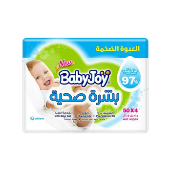 Baby Joy Wet Wipes for Healthy Skin 200Pieces