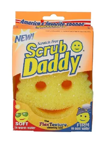 سكراب دادي إسفنجة فوم بتقنية فليكس تيكستشر مانعة للخدوش أصفر 15.24 x 10.16 x 3.81 سم SD2013I 1قطعة