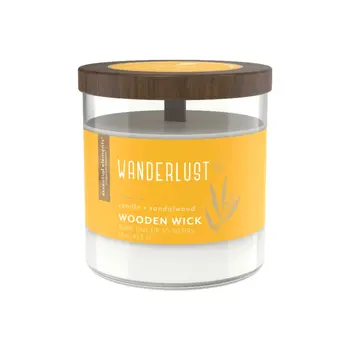 CANDLE-LITE Wanderlust Wooden Wick Candle 453g