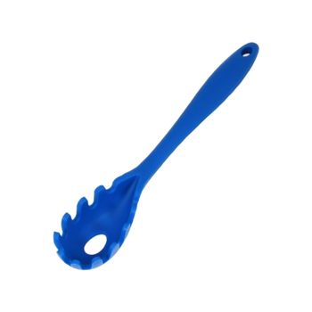 شيف كرافت شوكة سباغيتي سيليكون فاخرة آمنة للاستخدام في غسالة الأطباق باللون الأزرق بمقاس 11.5 انش 13441 1قطعة