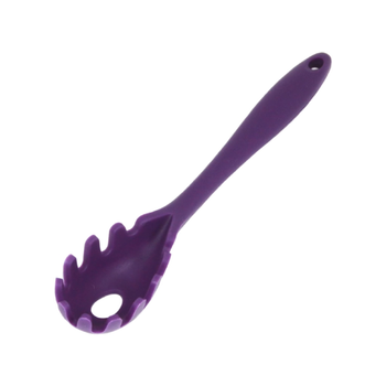 شيف كرافت شيف كرفت شوكة سباغيتي سيليكون فاخرة آمنة للاستخدام في غسالة الأطباق باللون الأرجواني بمقاس 11.5 انش 13541 1قطعة