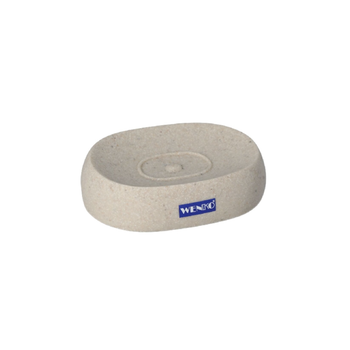 وينكو بورو وعاء لصابون من البوليريسين عالي الجودة بلون بيج 3.1 × 12.5 × 8.9 سم 20476100 1قطعة