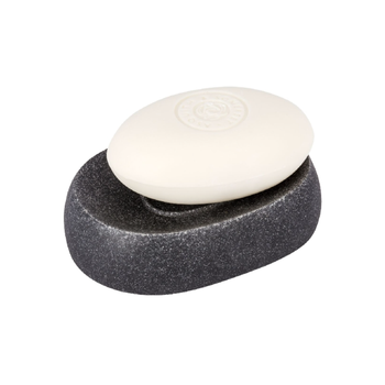 وينكو بورو صحن للصابون متين بوليريسين أنثراسايت 3.1 x 8.9 x 12.5 سم 22022100 1قطعة