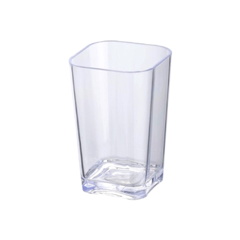 وينكو كاندي كوب حامل لفرش الأسنان بولي ستايرين متين شفاف 4.3 x 2.9 x 2.9 بوصة 20299100 1قطعة