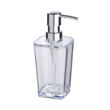 وينكو موزع صابون كاندي باللونين الفضي والشفاف من 9 x 17.2 x 7.2 سم 20300100 1قطعة