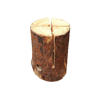 Kistenmacher Swedish Fire Wood Log Candle 20x16x16cm