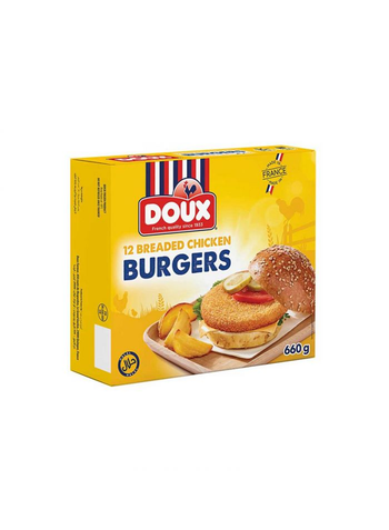 Doux Chicken Burgers 12x55g
