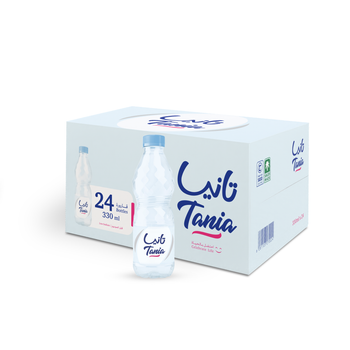 Tania Drinking Water Box 24×330Ml
