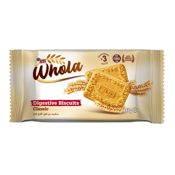 هولا بسكويت دايجستيف كلاسيك 3 بـ 1 393جرام