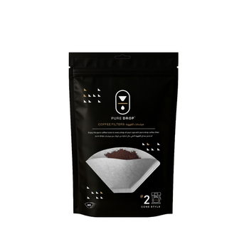 Pure Drop Cone-Style Coffee Filter 40 Pieces