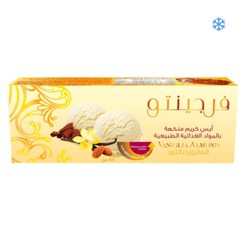 Kwality Fregento Vanilla Almond Ice Cream 85ml
