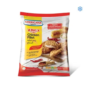 Americana Zingz Hot & Crunchy Chicken Fillet 1kg