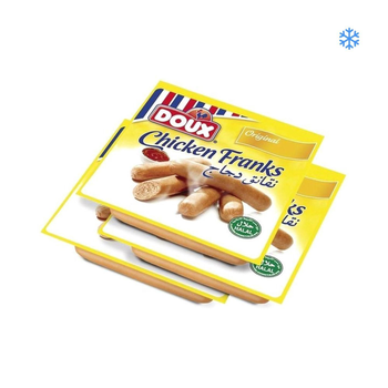 Doux Original Chicken Franks 3x340g