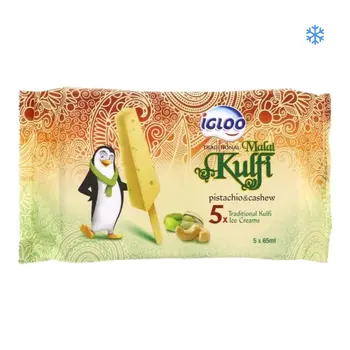 Igloo Pistachio & Cashew Kulfi 5x65ml