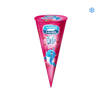 السعودية آيس كريم بابو بالفراولة 110 مل