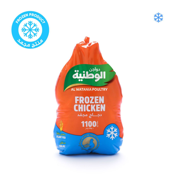 دواجن الوطنية دجاج مجمد 1.1كيلو