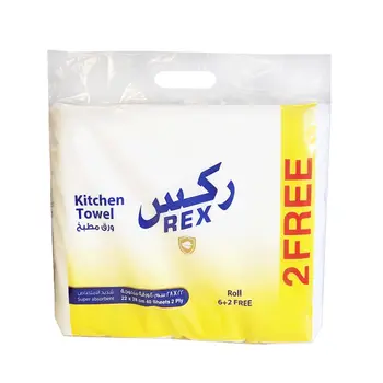 Rex 2-Ply Super Absorbent Kitchen Towel 40 Sheets