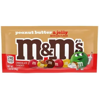 M&M's Peanut Butter & Jelly Chocolate Candies 1.63oz
