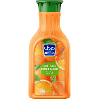 Nadec Orange Carrot Nectar No Added Sugar 1.3L