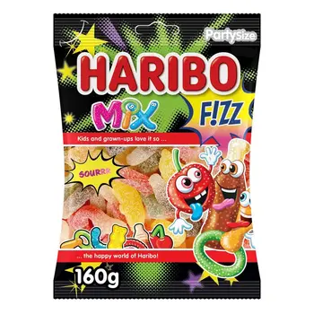 Haribo Mix Fizz Chewy Candy With Fruits 160g
